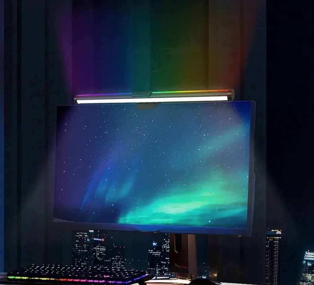 Barra de Luz LED para Monitor, Lámpara de Pantalla USB para Escritorio