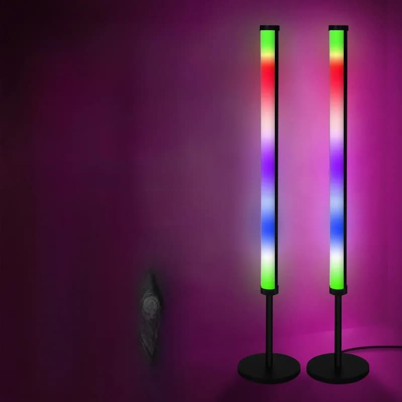 Lámpara de ambiente de escritorio LED RGB con sincronización musical y control por app