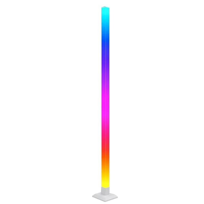 Lámpara de pie inteligente RGB con sincronización musical y luz LED controlada por app