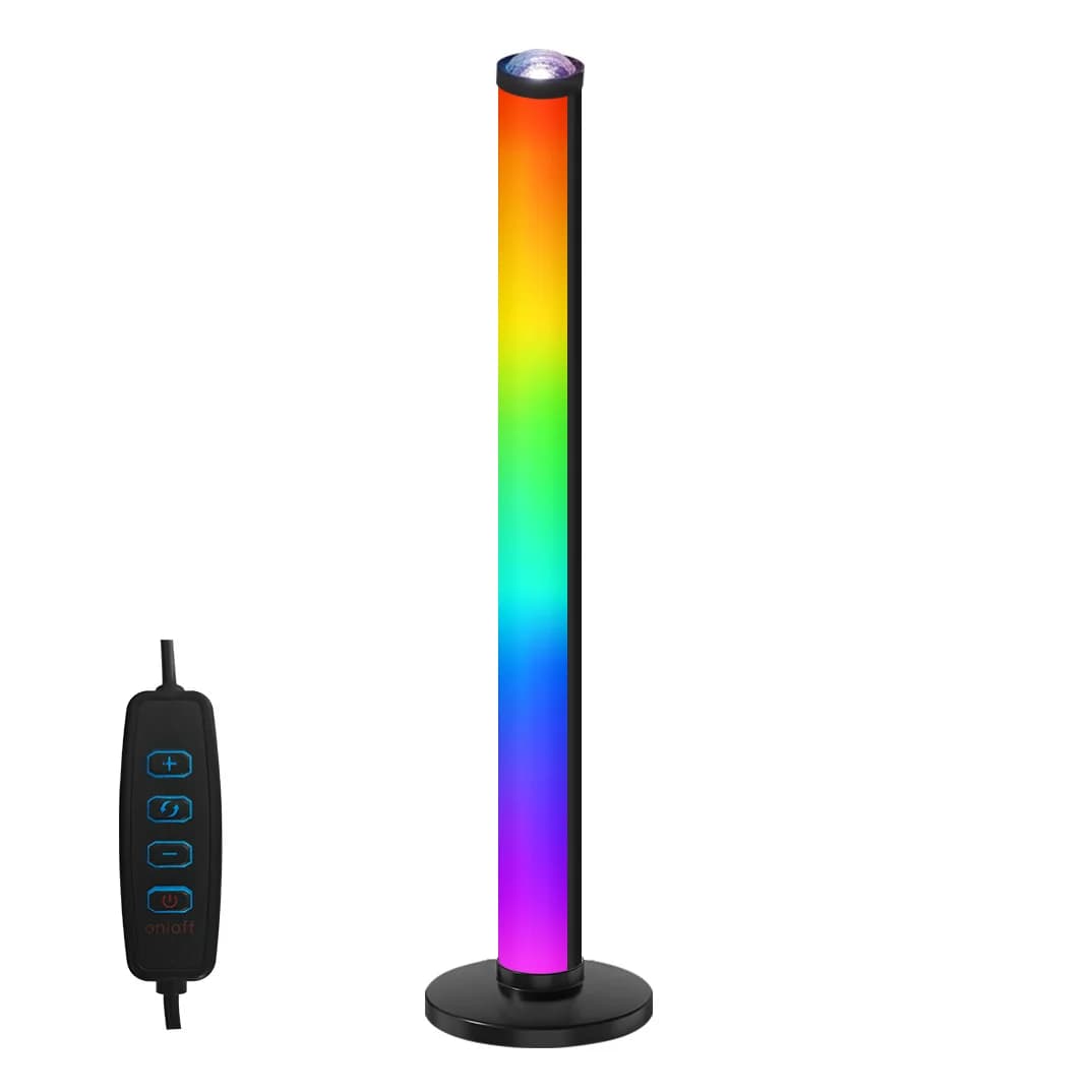 Lámpara de atmósfera con proyección RGB, sincronización musical y mando